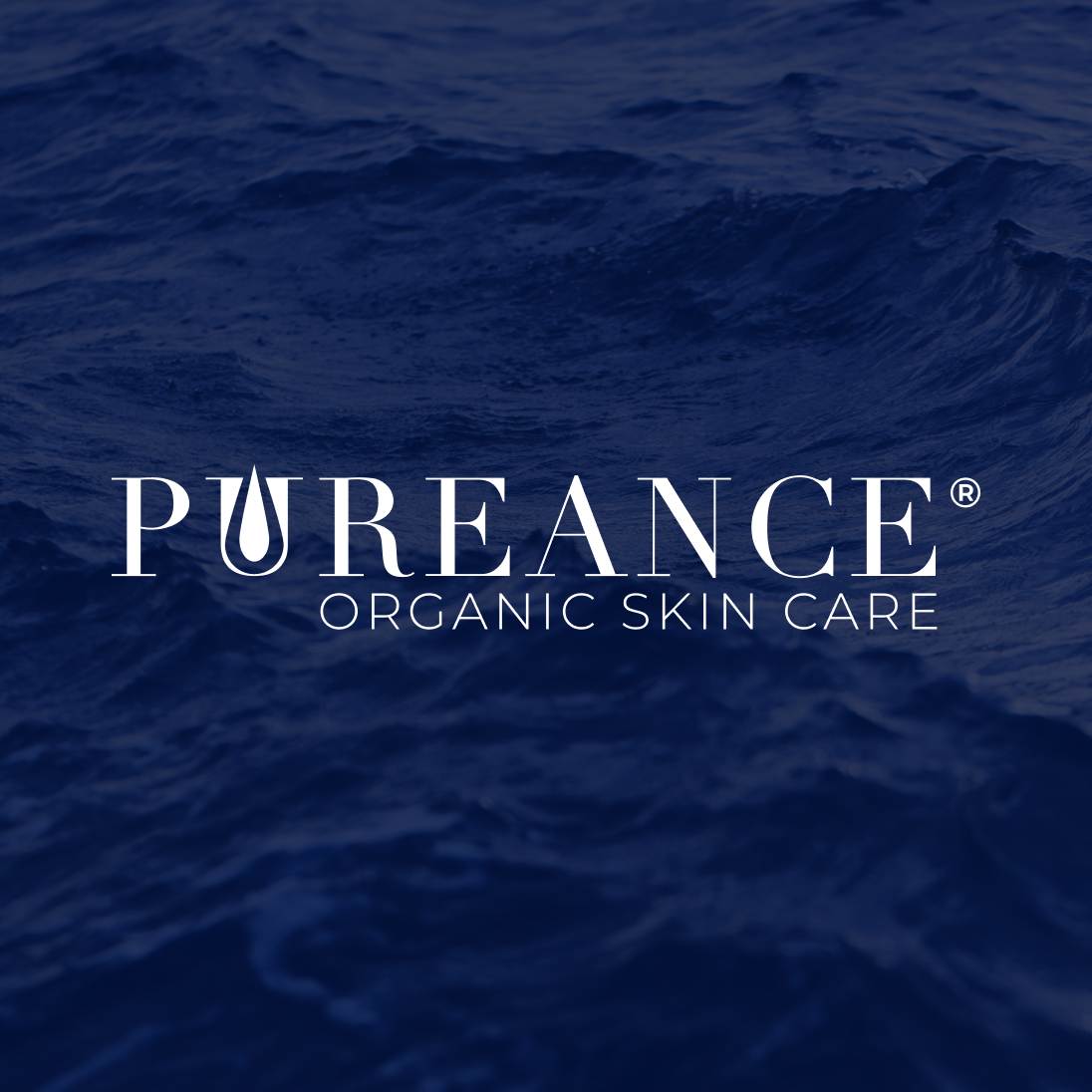 Pureance logo with background