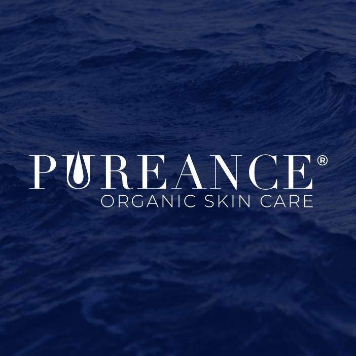 Pureance logo with background